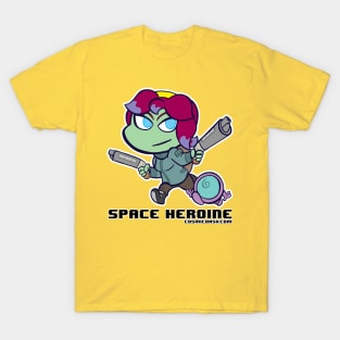 Cosmic Dash: Space Heroine T-Shirt